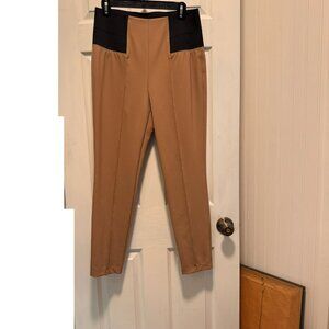 Lafayette 148 New York Nolita High Rise Pull-On Skinny Trousers/Leggings Sz. M
